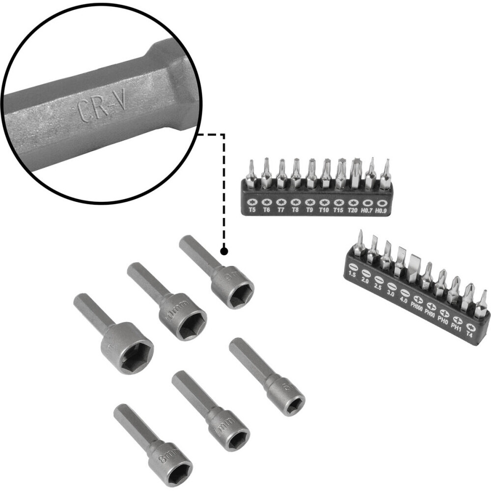 Набор инструментов Bort BTK-114 - 93418538 - фото 6