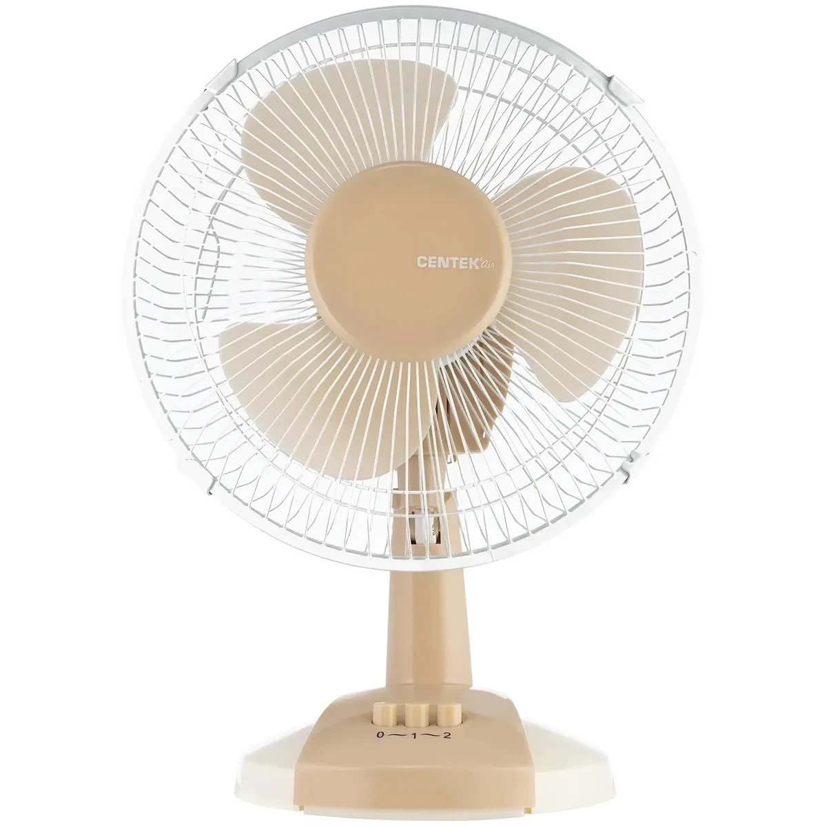 Настольный вентилятор CENTEK CT-5006 Beige/White