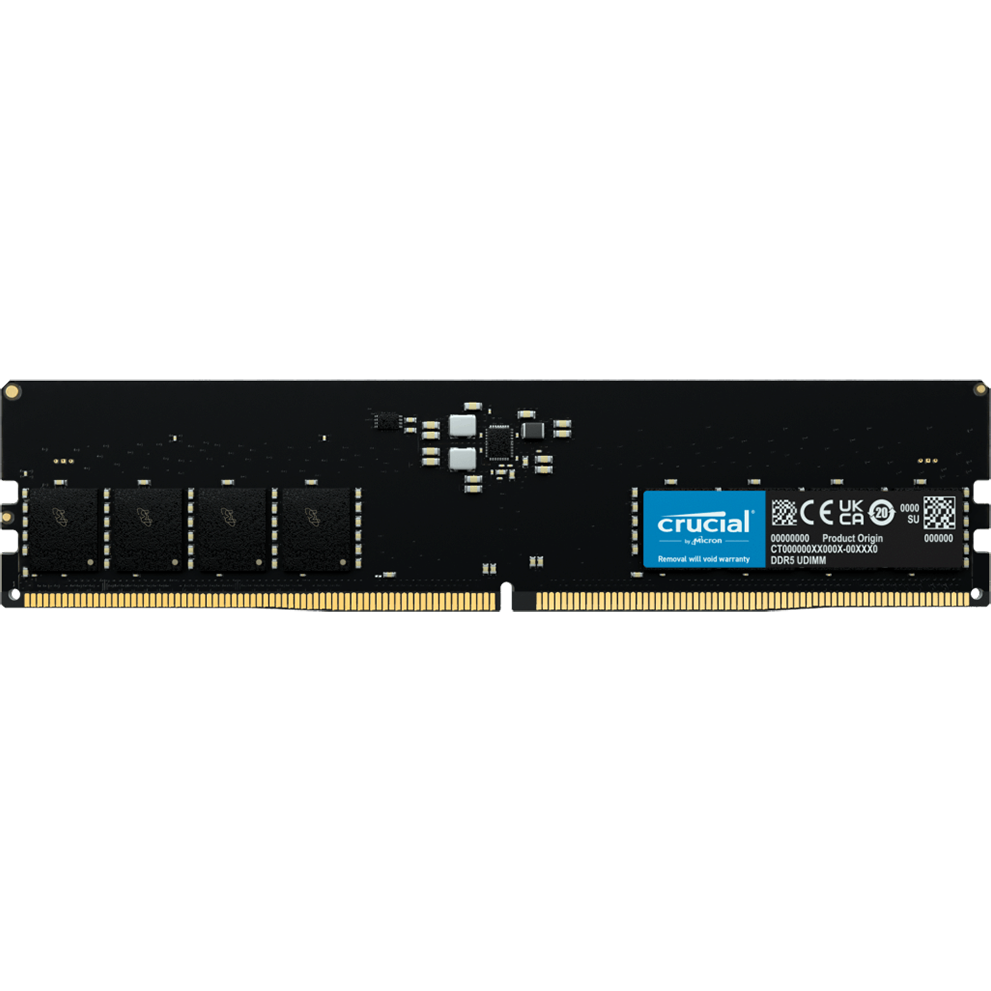 Оперативная память 16Gb DDR5 5600MHz Crucial (CT16G56C46U5T)