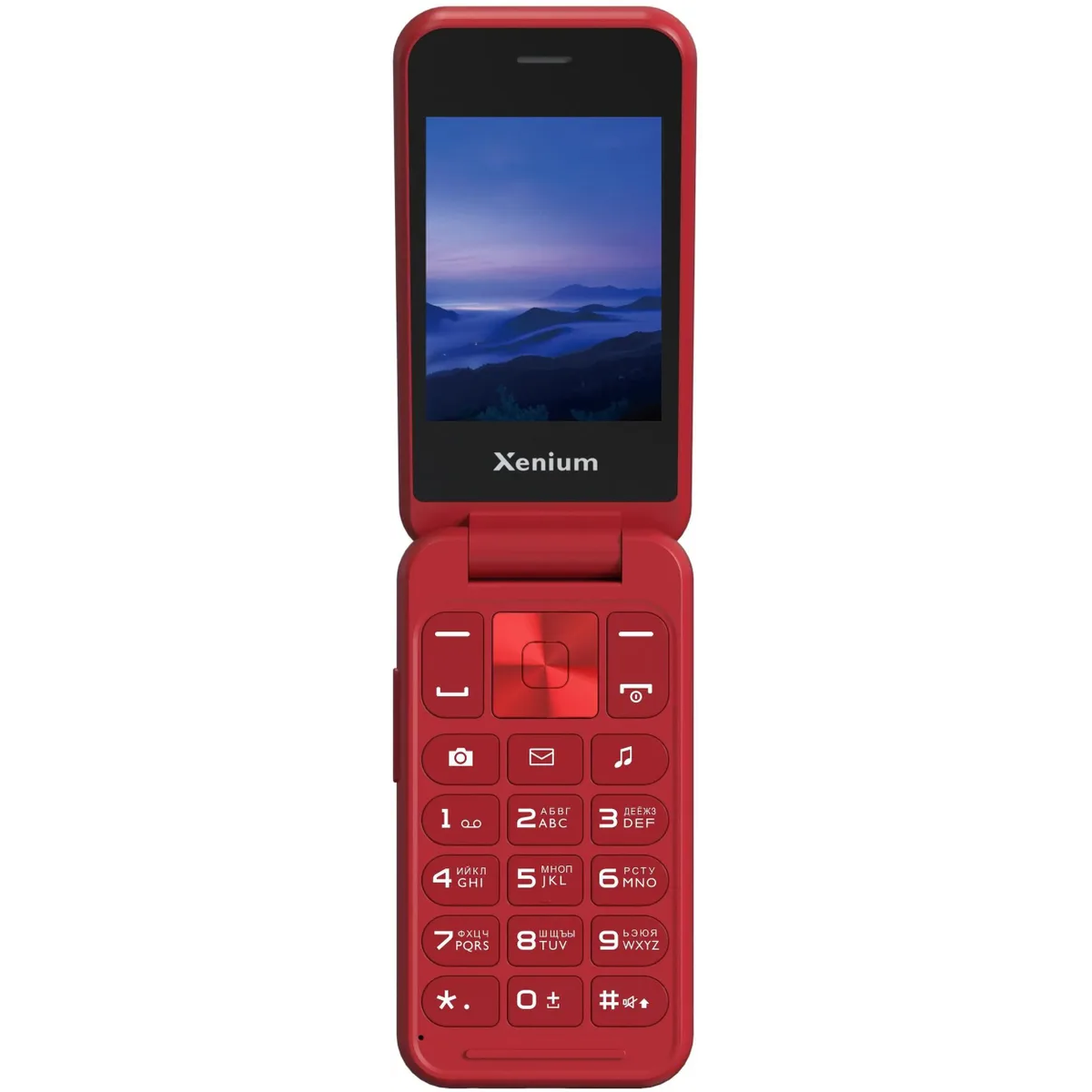 Телефон Philips Xenium X680 Red - CTX680RD/00