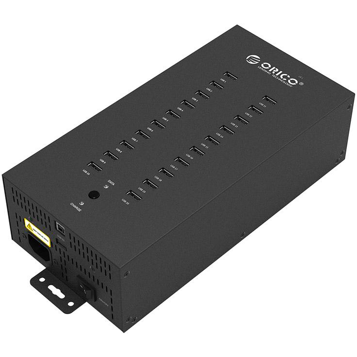 USB-концентратор ORICO IH20P-EU-BK
