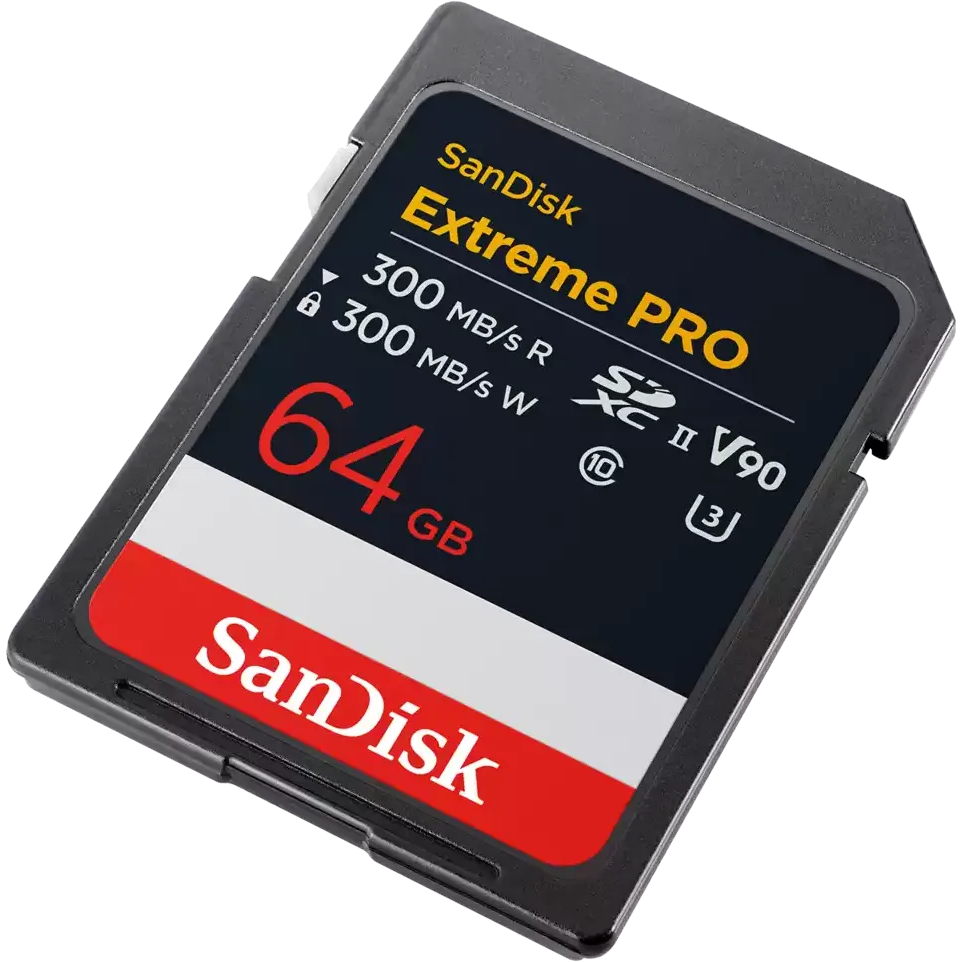 Карта памяти 64Gb SD SanDisk Extreme Pro (SDSDXDM-064G-GN4IN) - фото 2