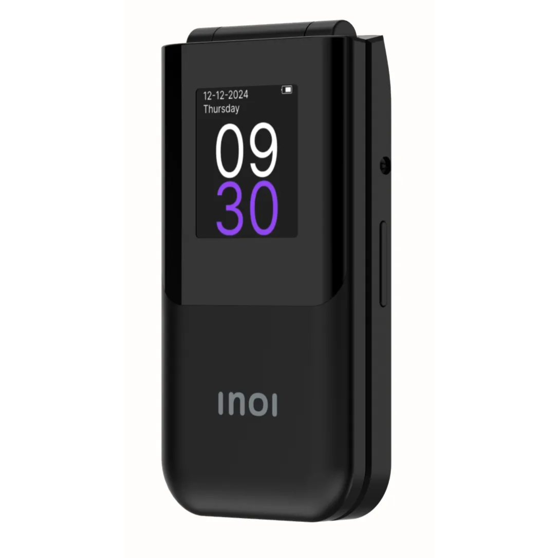 Телефон INOI 284 Flip 4G Black - 6297001537824 - фото 4