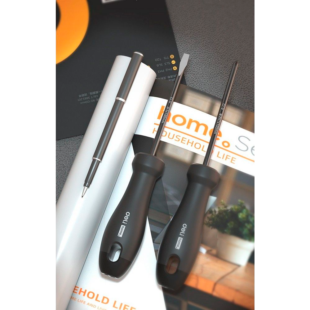 Набор отвёрточный Deli HT1004 - фото 6