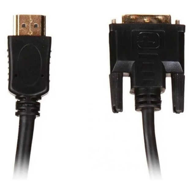 Кабель HDMI - DVI, 3м, Delux KDDVI5002-3M