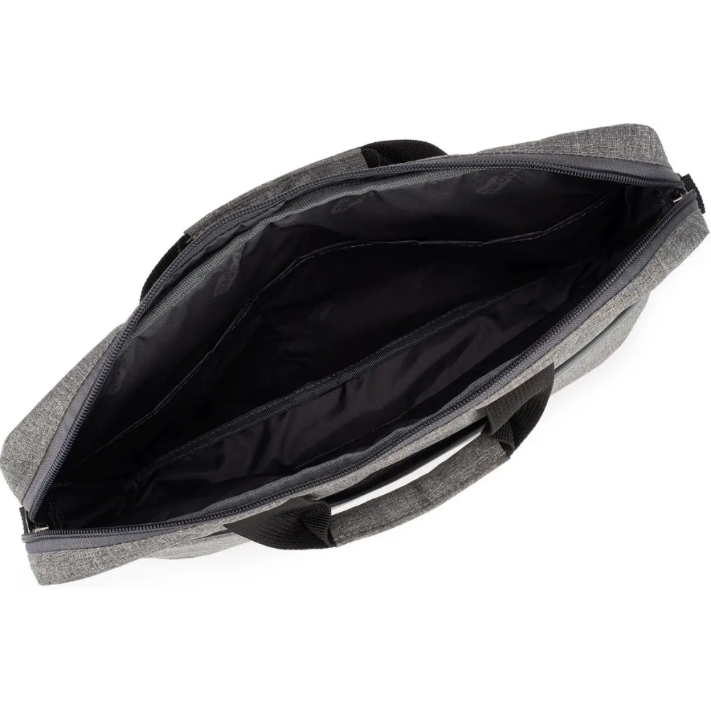 Сумка для ноутбука Digma N-370 Grey/Black - N370GBK - фото 4
