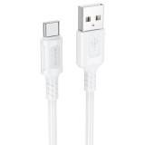 Кабель USB - USB Type-C, 1м, Borofone BX111 White (6941991115097)