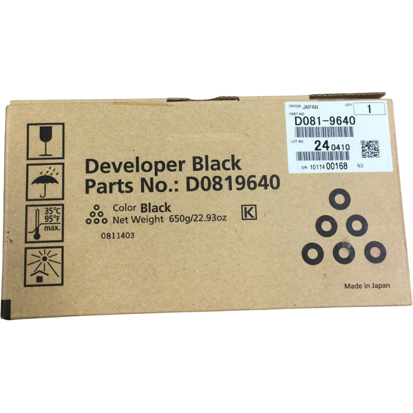 Девелопер Ricoh D0819640 Black