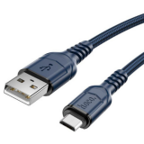 Кабель USB A (M) - microUSB B (M), 2м, HOCO X59 Blue (6931474794109)