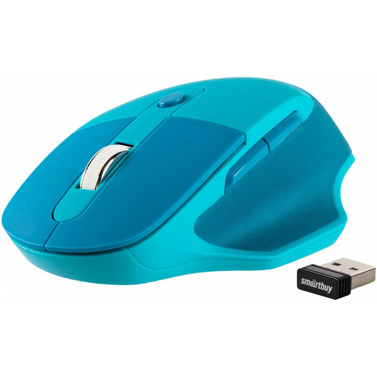 Мышь SmartBuy 615AG Wave Blue - SBM-615AG-W - фото 4