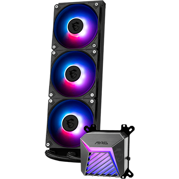 Система жидкостного охлаждения MSI MAG CORELIQUID A15 360 - 306-7ZW9A11-L80 - фото 5