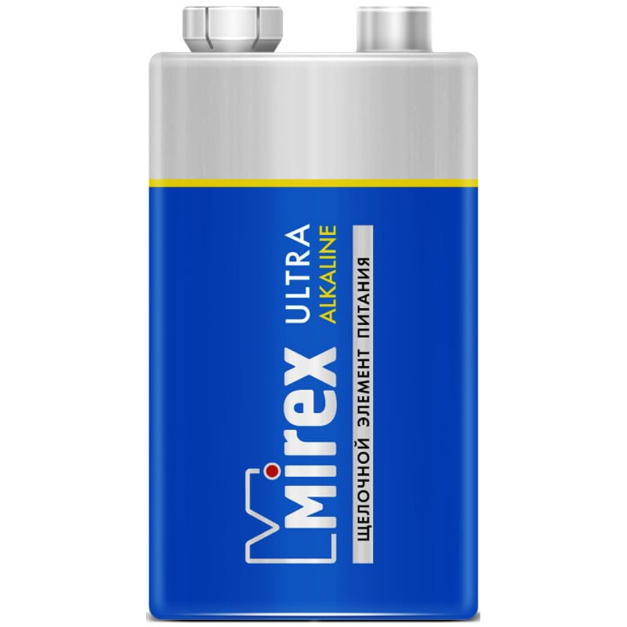 Батарейка Mirex 23702-6LR6-E1 (9V, 1 шт.) - фото 3