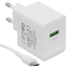 Сетевое зарядное устройство Borofone BAS12A Erudite White + USB-A - microUSB Cable - 6941991104763 - фото 2