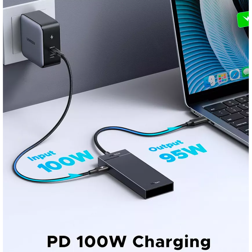 USB-концентратор UGREEN 5-in-1 USB-C Hub (CM806) - 55334 - фото 3