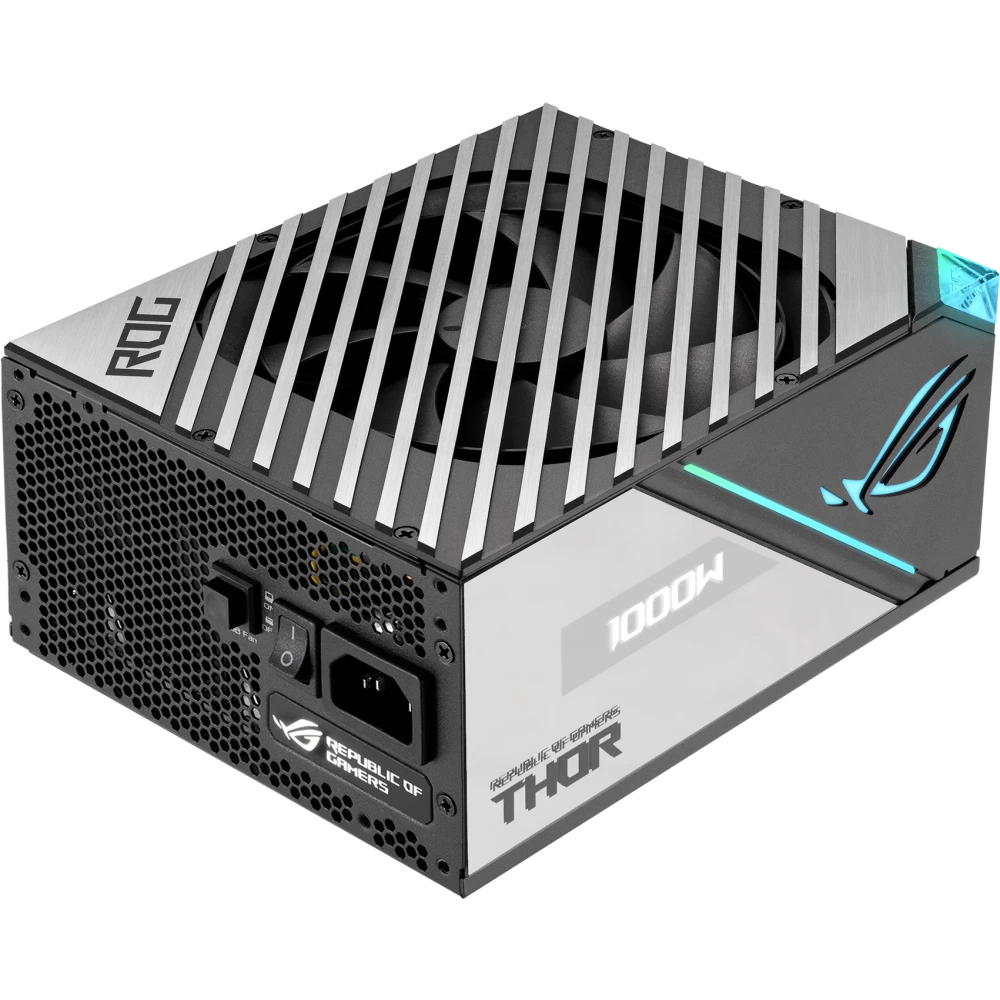 ..... Блок питания 1000W ASUS ROG THOR Platinum II (ROG-THOR-1000P2-GAMING) (9ph8), Б/У - 90YE00L1-B0NA00/90YE00L4-B0NA00 - фото 4