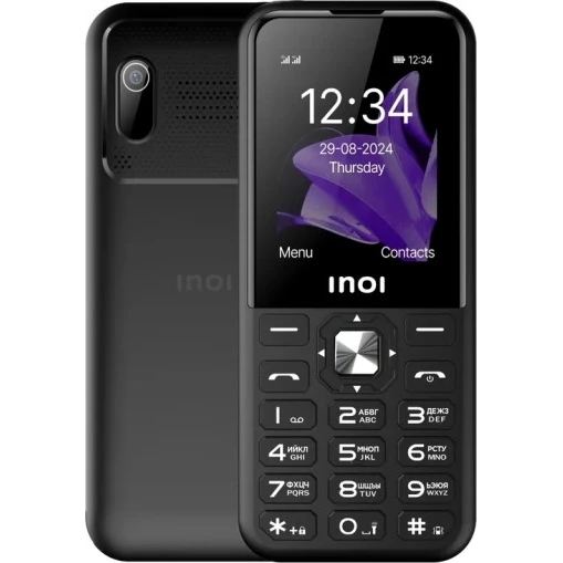 Телефон INOI 340 PowerHub 4G Black - 6297001537817