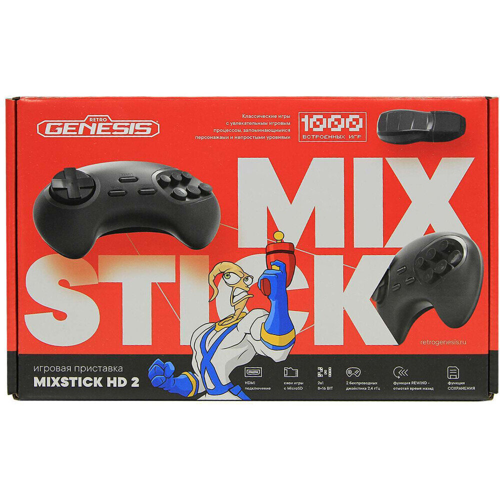 Игровая консоль SEGA Retro Genesis MixStick HD 2 (1000 встроенных игр) - 6958201611881 - фото 5