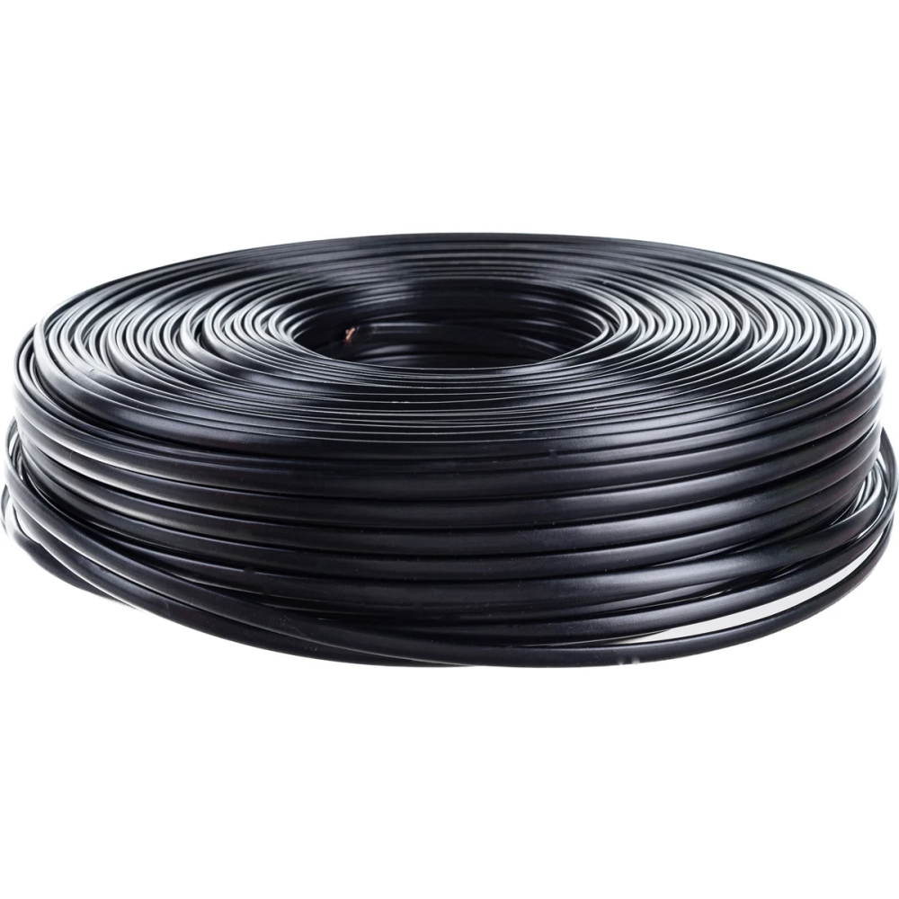 Телефонный кабель Gembird TC1000S-100m Black, 100м