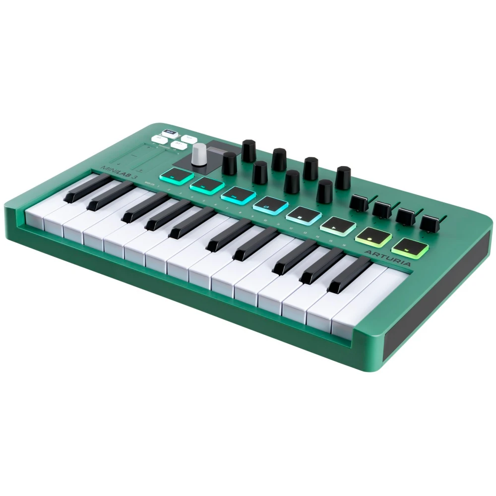 MIDI-клавиатура Arturia MiniLAB 3 Mint Edition - 231506 - фото 2