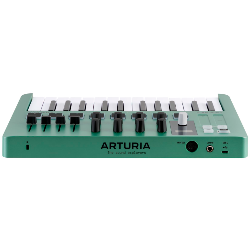 MIDI-клавиатура Arturia MiniLAB 3 Mint Edition - 231506 - фото 4