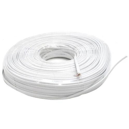 Телефонный кабель TWT TWT-TEL4/100-GY, 100м