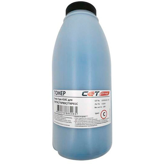 Тонер CET OSP0416C-100 Cyan