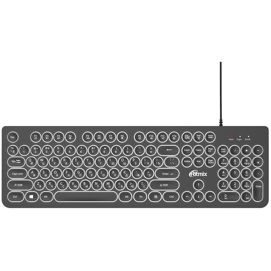 Клавиатура Ritmix RKB-214BL