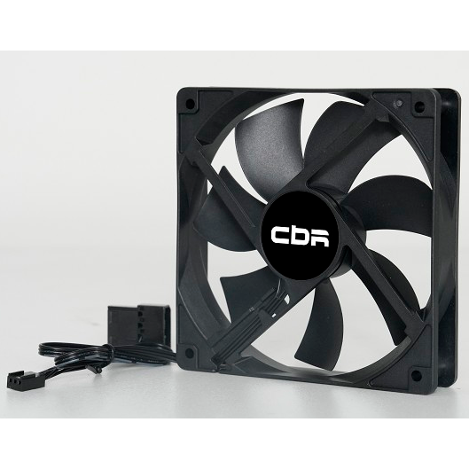 Вентилятор для корпуса CBR CF-12025-1200B - CBR-CF-12025-1200B - фото 3