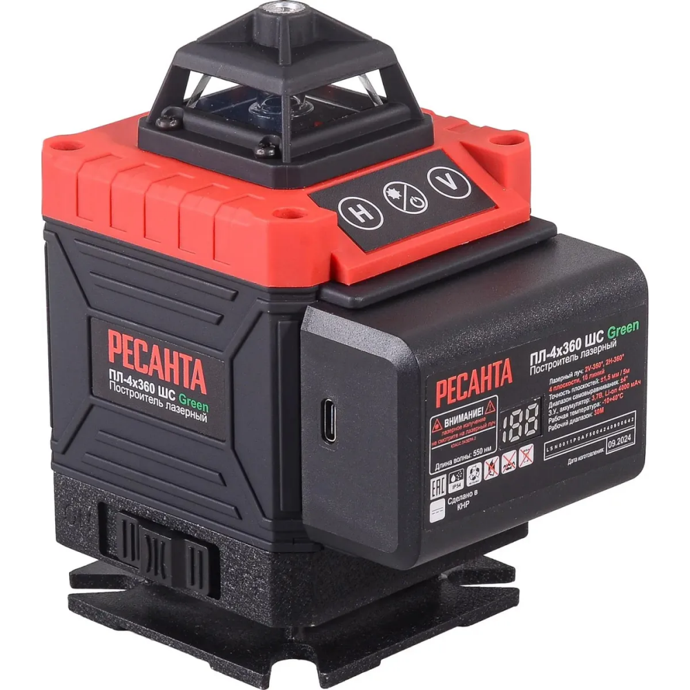 Нивелир Ресанта ПЛ-4Х360ШС - 61/10/545 - фото 3