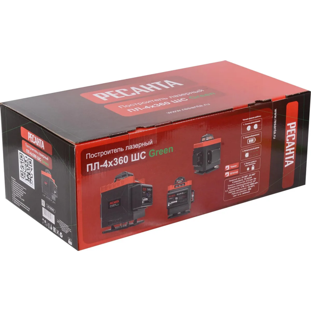 Нивелир Ресанта ПЛ-4Х360ШС - 61/10/545 - фото 18