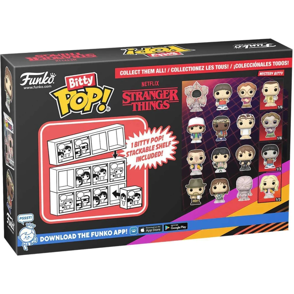 Фигурка Funko Bitty POP! Stranger Things 4PK (83663) - фото 2
