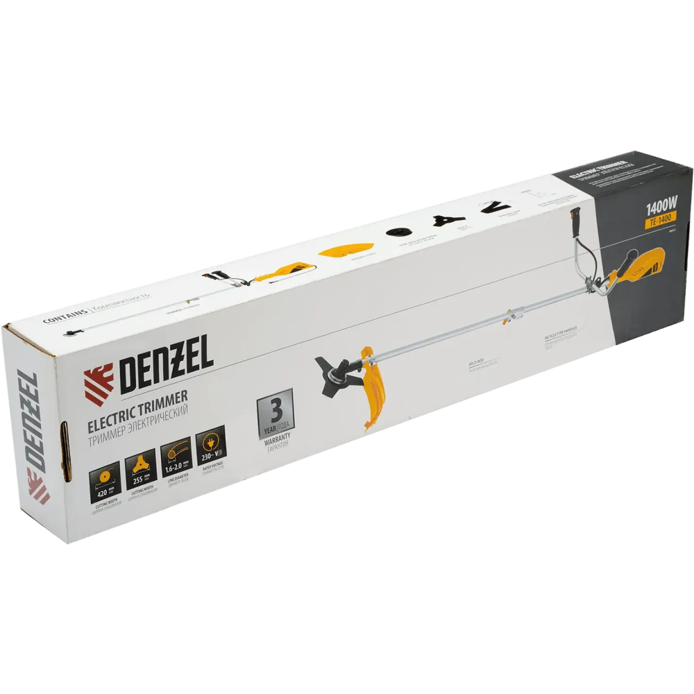 Триммер Denzel TE-1400 - 96612 - фото 16
