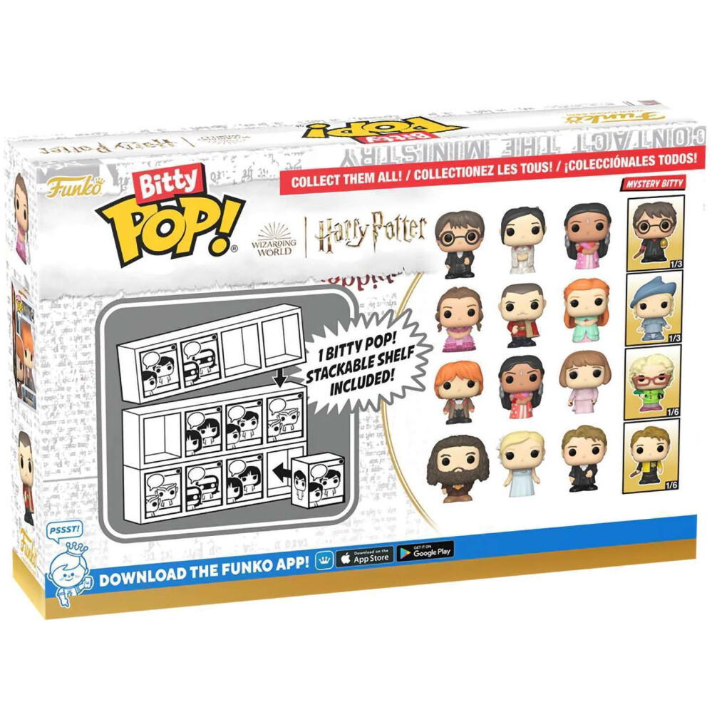 Фигурка Funko Bitty POP! Harry Potter GoF 4PK (83657) - фото 3