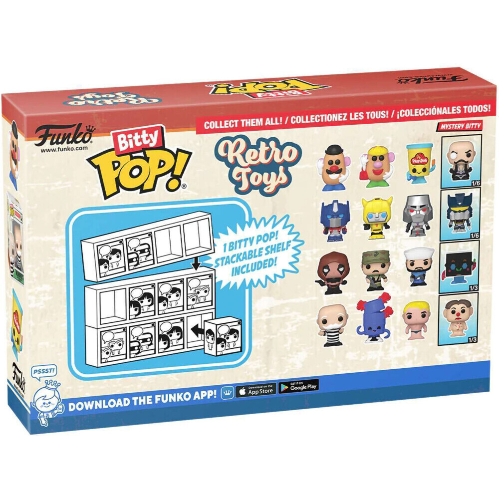 Фигурка Funko Bitty POP! Retro Toys 4PK (75448) - фото 3
