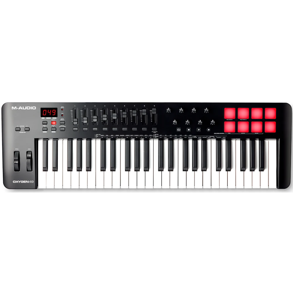 MIDI-клавиатура M-Audio Oxygen 49 MKV - OXYGEN49MKV