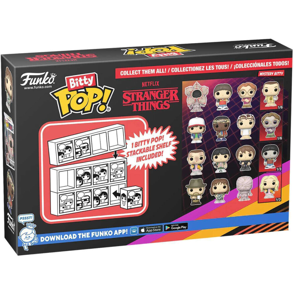 Фигурка Funko Bitty POP! Stranger Things 4PK (83662) - фото 3
