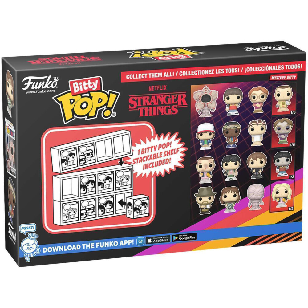 Фигурка Funko Bitty POP! Stranger Things 4PK (83664) - фото 3