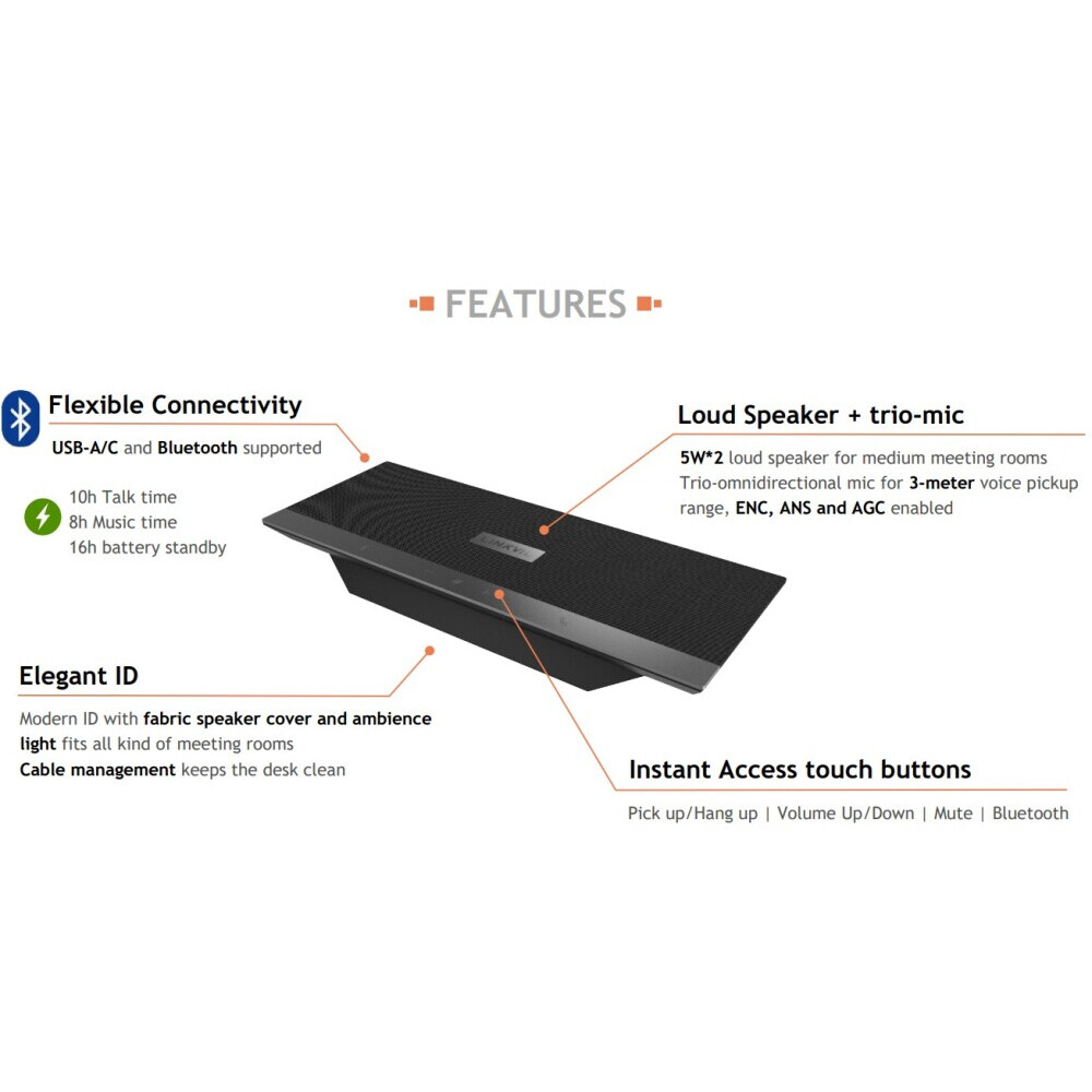 Спикерфон Fanvil (Linkvil) CS40 Conferencing Speakerphone - фото 5