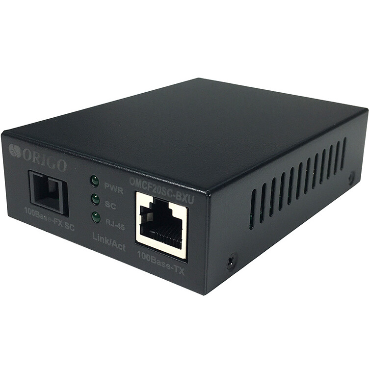 Медиаконвертер Origo OMCF20SC-BXU
