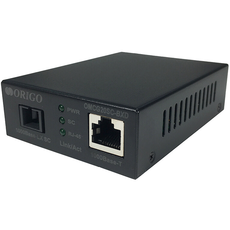 Медиаконвертер Origo OMCG20SC-BXD