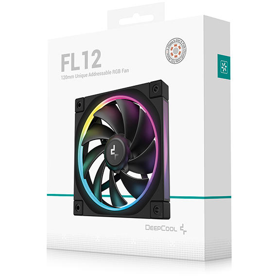Вентилятор для корпуса DeepCool FL12 - R-FL12-BKAPN1-G - фото 7