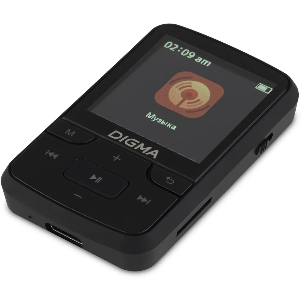 Портативный плеер Digma Z5 16Gb Black - фото 3