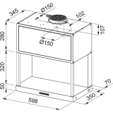 Вытяжка Franke Maris FMA MODULAR F60 BK MATT (335.0706.646)