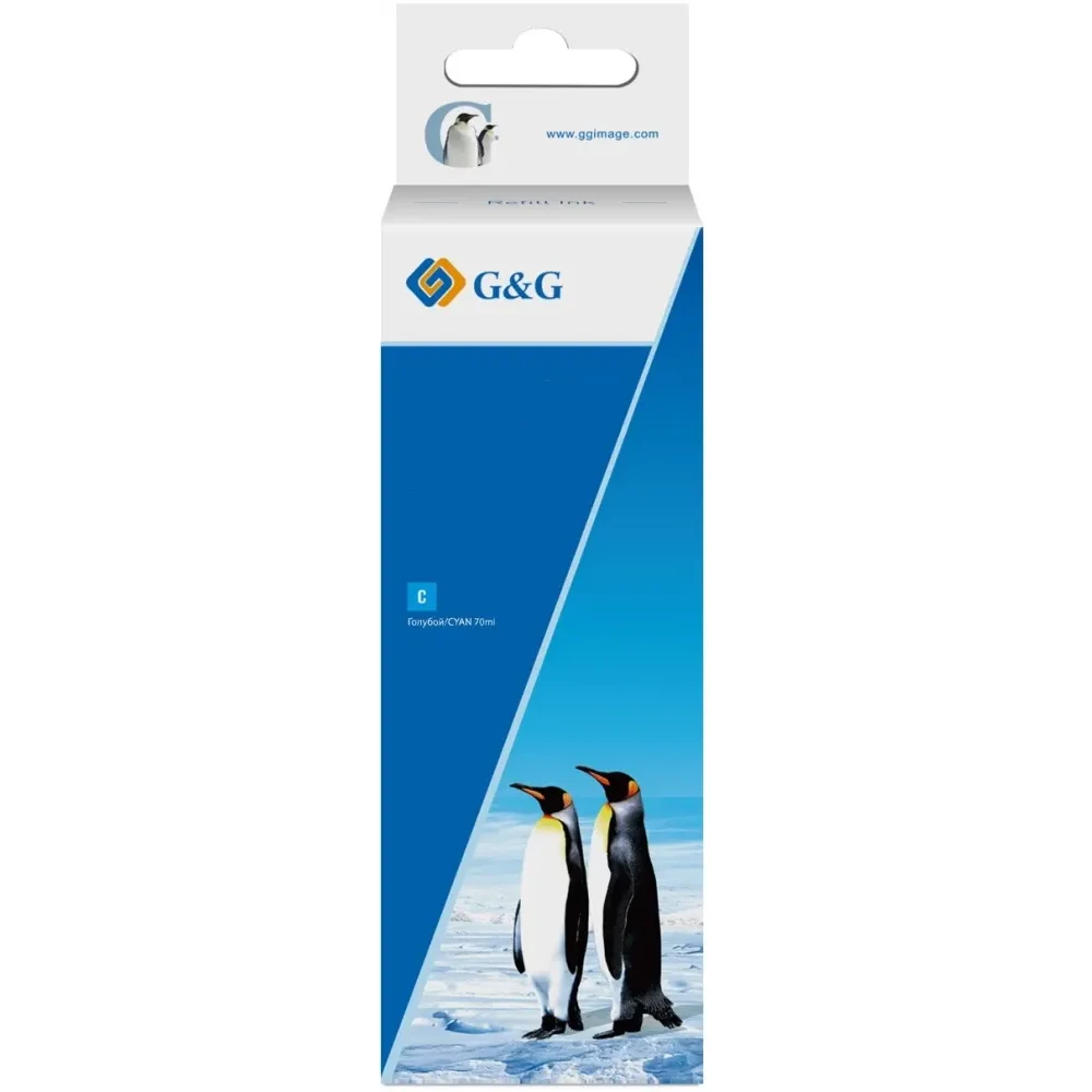 Чернила G&G GG-BT5000C Cyan