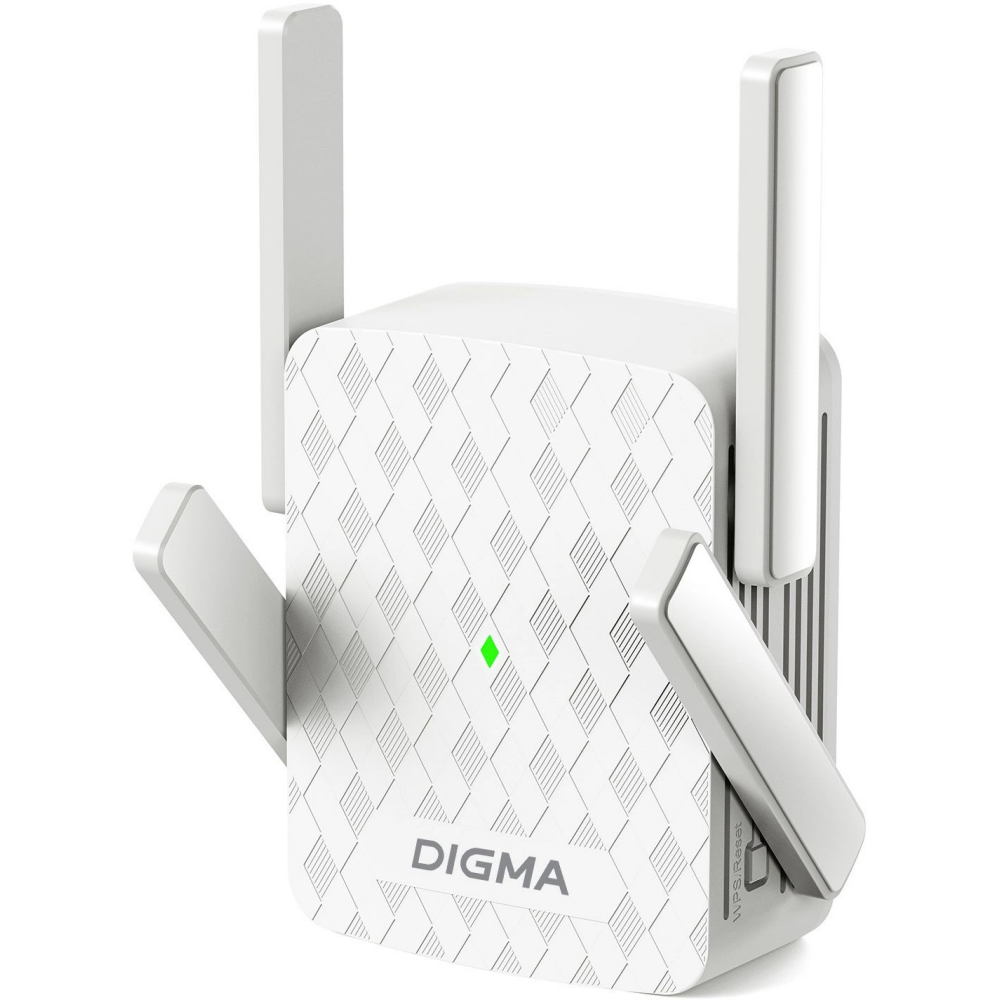 Wi-Fi усилитель (репитер) Digma D-WR400 - фото 4