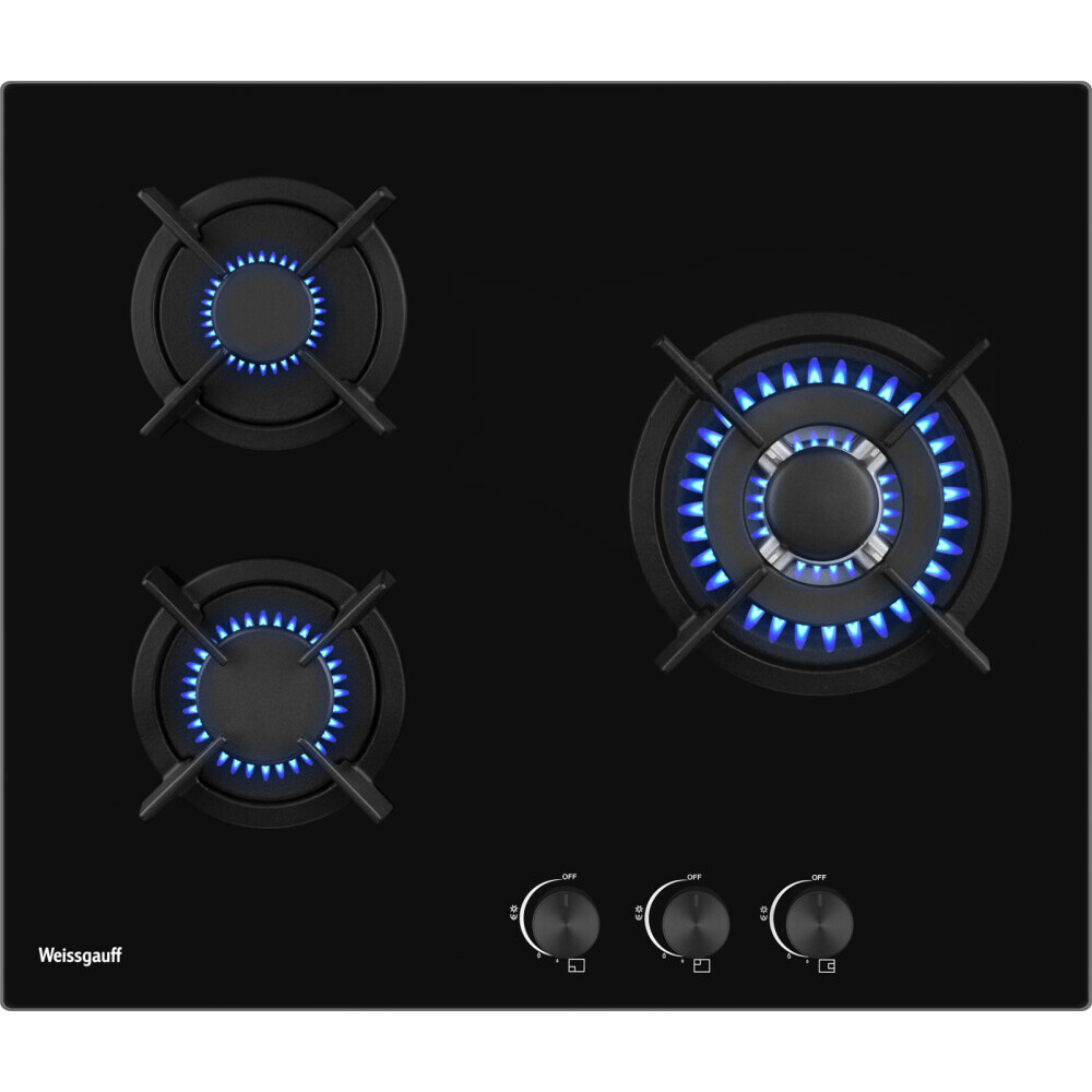 Газовая варочная панель Weissgauff HGG 631 BG - 433533 - фото 3