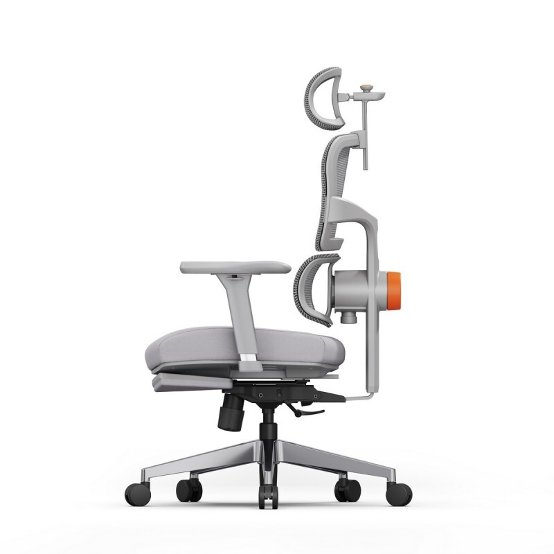 Офисное кресло FoxGear NETZ X Grey - FG-NETZ-X-GY - фото 7