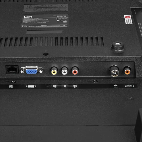 ЖК телевизор Leff 43" 43U580T - фото 4