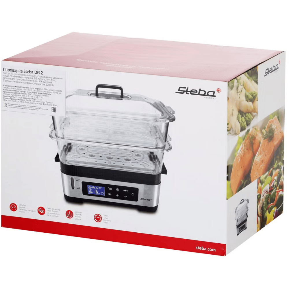 Пароварка Steba DG 2 - фото 8