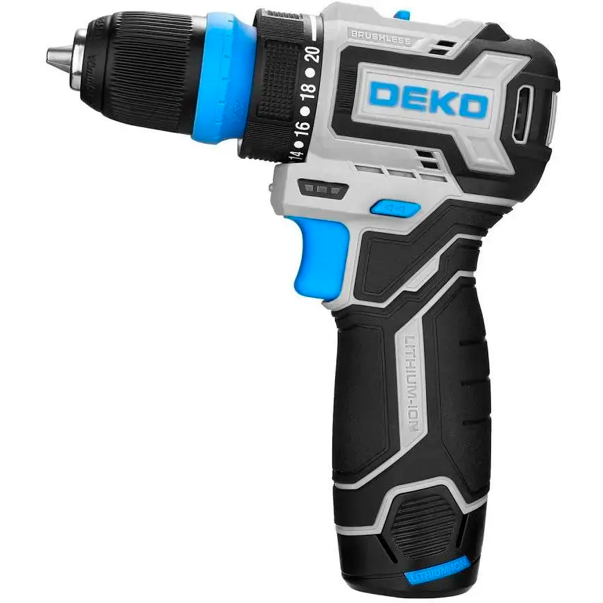 Дрель-шуруповёрт DEKO Loner 12V PRO (085-1121) - фото 2